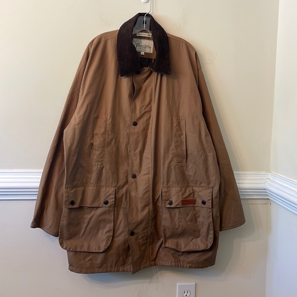 Peregrine Wax Clifton long vintage jacket - Picture 2 of 6